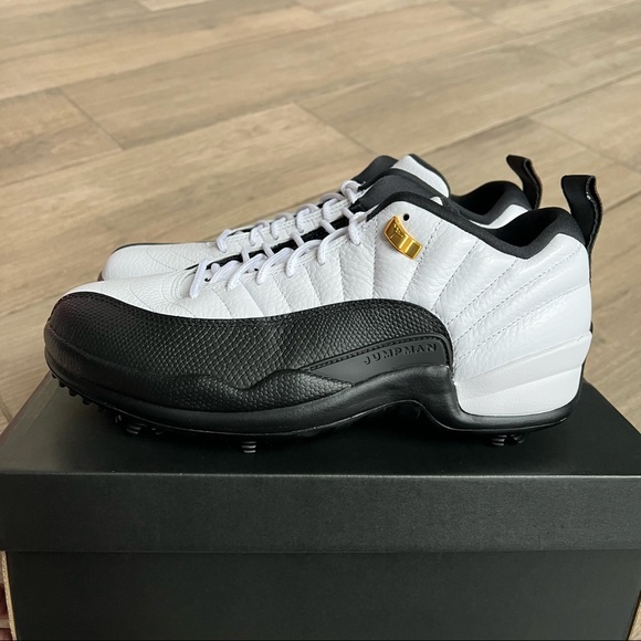 Brand new Air Jordan 12 Low Golf Taxi（ box without lid ) - Picture 4 of 8